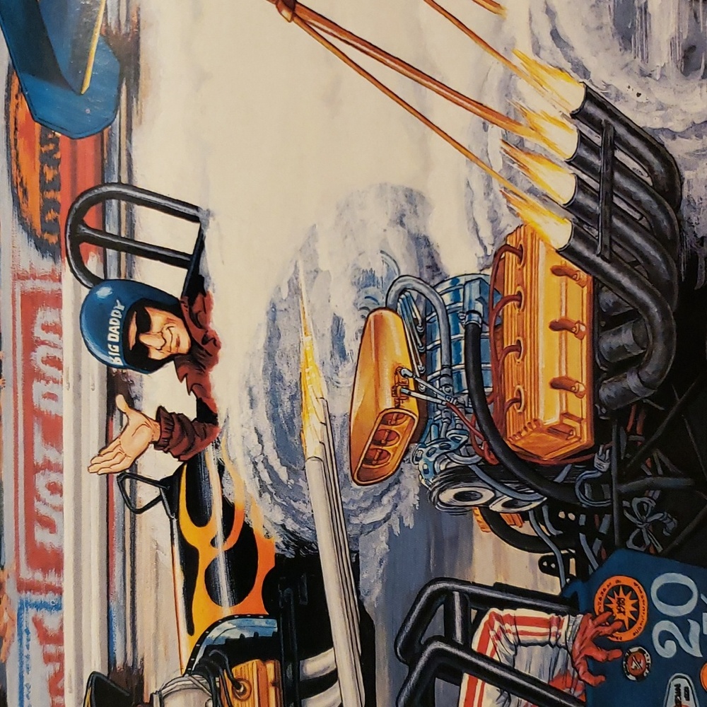 🏎🏎 2FOR20 CARtoons Magazine 1989 Drag Racing - Picture 4 of 9